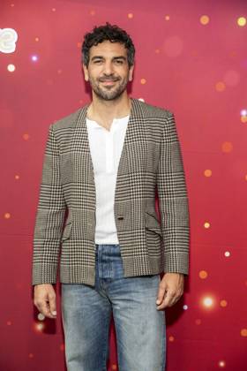 ABB KLEINGROSS Elyas M. Barek at the photo call for the ARD TV show *Klein gegen Groß: The Incredible Duel*—the 15th-anniversary special—at Studio H in Berlin Adlershof on October 18, 2026, Berlin, Germany