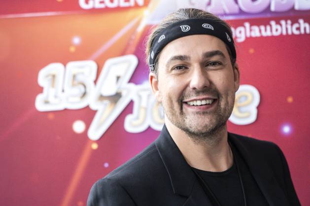 ABB KLEINGROSS David Garrett at the photo call for the ARD TV show Klein gegen Groß: The Incredible Duel —the 15th-anniversary special—at Studio H in Berlin Adlershof on October 18, 2026, Berlin, Germany