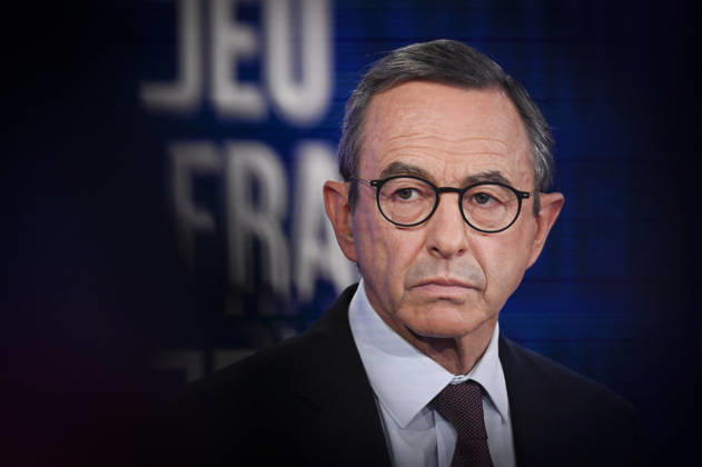 Bruno Retailleau on Franc Jeu - Paris Bruno Retailleau candidate for the 2027 presidential election poses for pictures for Franc Jeu on France 2 channel in Paris, France on October 18, 2026. Photo by Stephane Le Tellec ABACAPRESS.COM Paris France  Copyright: xLexTellecxStephane ABACAx