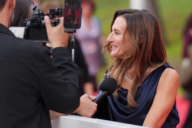 Rome Cinema Fest 2026 - Juste une Illusion Red Carpet French actress Camille Cottin attends the red carpet premiere of the film Juste Une Illusion during the 21st Rome Film Fest in Rome, Italy on October 18, 2026. Photo by Andrea Bracaglia ABACAPRESS.COM Rome Italy Italy  Copyright: xBracagliaxAndrea ABACAx