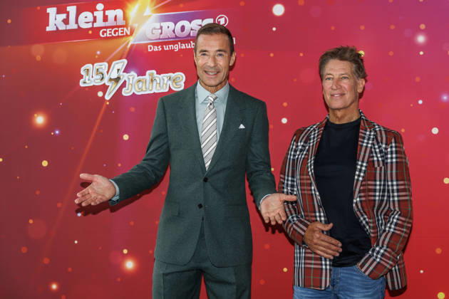 Austrian stage actor Tobias Moretti and German TV host Kai Pflaume on *Klein gegen Groß* Austrian stage actor Tobias Moretti and German TV host Kai Pflaume on *Klein gegen Groß* The Incredible Duel: The 15th Anniversary Special on October 18, 2026, in Berlin, Berlin, Berlin, Germany, at Studio 20