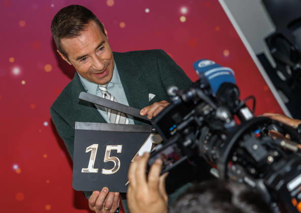 German TV host Kai Pflaume on Klein gegen Groß German TV host Kai Pflaume on Klein gegen Groß The Incredible Duel: The 15th Anniversary Special on October 18, 2026, in Berlin, Berlin, Berlin, Germany, at Studio 20