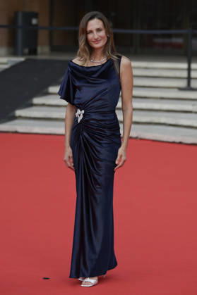 October 18, 2026, Rome, Italy: Camille Cottin attends the red carpet for the film Juste une illusion at the 2026 Rome Film Fest, held at the Auditorium Parco della Musica. Rome Italy  - ZUMAs197 20261018_aaa_s197_146 Copyright: xMarioxCartellix
