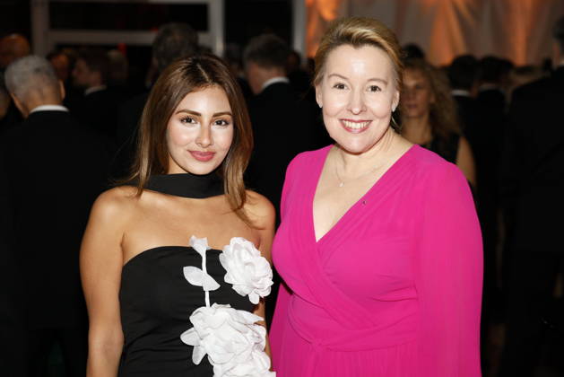 Melisa Gelen and Franziska Giffey at the 80th Anniversary CCC Filmkunst Gala at the CCC Film Studios in Berlin, October 17, 2026 Copyright: xAgenturxMatthiasxWehnertx xRenexduxVinagex