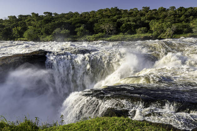 Creative Highlights World Powerful Murchison Falls rushing through a narrow gorge in Uganda Pakwach, Northern Region, Uganda CR_JFZH261017-2143652-01 ,model released, Symbolfoto ,property released
