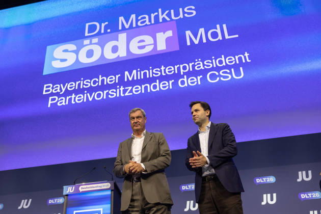 Young Union s Germany Day in Bonn: Speech by the Bavarian Minister-President, October 18, 2026. Markus SÖDER (CSU), Bavarian Minister-President and CSU Chair, delivers a speech at the Young Union s Germany Day in Bonn. He speaks and engages in discussion with the Copyright: xMarcxJohnx