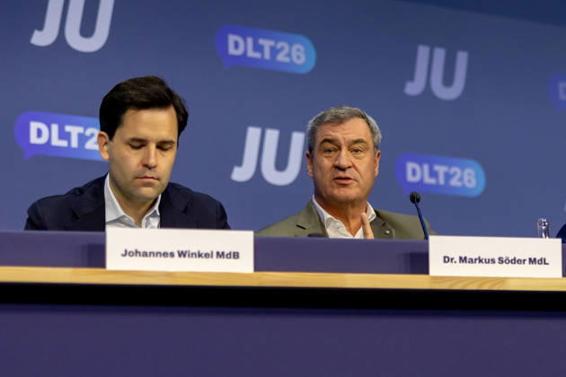 Young Union’s Germany Day in Bonn: Speech by the Bavarian Minister-President, October 18, 2026; Panel Discussion: Bavarian Ministe Copyright: xMarcxJohnx