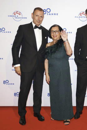 Michael Zechbauer and Jeanette Hoffmann at the CCC Filmkunst 80th Anniversary Gala at the CCC Film Studios in Berlin, October 17, 2026 Foto:xAgenturxWehnertx xduxVinagex xFuturexImagex ccc_6107