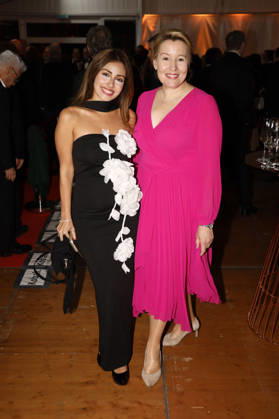 Melisa Gelen and Franziska Giffey at the 80th Anniversary CCC Filmkunst Gala at the CCC Film Studios in Berlin, October 17, 2026 Foto:xAgenturxWehnertx xduxVinagex xFuturexImagex ccc_6133