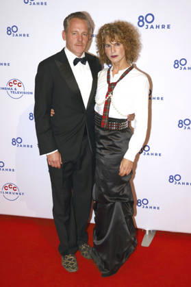 Johannes Zirner and Bibiana Beglau at the 80th Anniversary CCC Filmkunst Gala at the CCC Film Studios in Berlin, October 17, 2026 Foto:xAgenturxWehnertx xduxVinagex xFuturexImagex ccc_6125