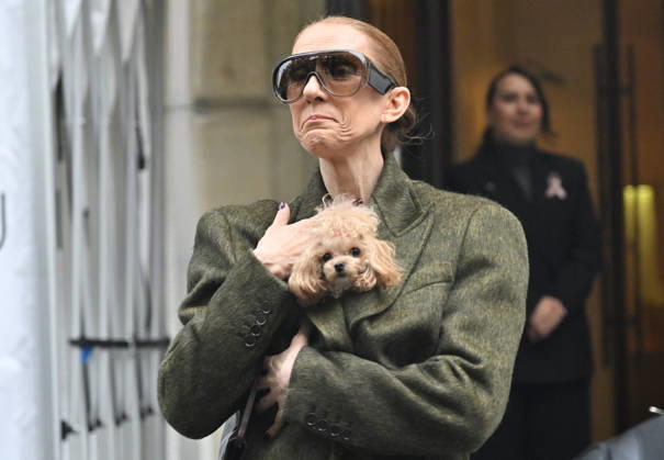 Céline Dion leaves the Royal Monceau hotel with her sons Nelson and Eddy and her dog after her concert series in Paris on October 19, 2026. Christian Liewig, Bestimage. Céline Dion leaves the Royal Monceau hotel with her sons Nelson and Eddy and her dog after her concert series in Paris on October 19, 2026 Paris, France Copyright: xChristianxLiewigx xBestimagexChristianxLiewigx xBestimagex