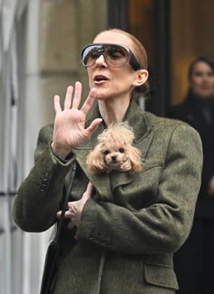 Céline Dion leaves the Royal Monceau hotel with her sons Nelson and Eddy and her dog after her concert series in Paris on October 19, 2026. Christian Liewig, Bestimage. Céline Dion leaves the Royal Monceau hotel with her sons Nelson and Eddy and her dog after her concert series in Paris on October 19, 2026 Paris, France Copyright: xChristianxLiewigx xBestimagexChristianxLiewigx xBestimagex