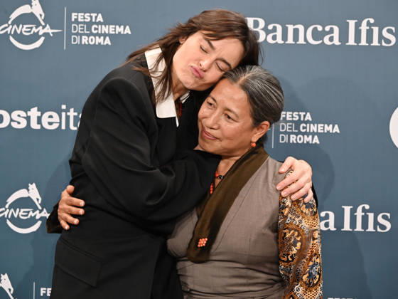 October 19, 2026, Rome, Italy: Kunzom Thakuri and Kasia Smutniak attend the Photocall for the film Mustang during the 2026 Rome Film Fest held at the Auditorium Parco della Musica. Rome Italy - ZUMAs197 20261019_aaa_s197_079 Copyright: xAntoninoxD™Espositox