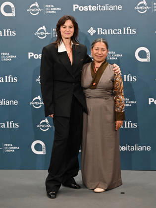 October 19, 2026, Rome, Italy: Kunzom Thakuri and Kasia Smutniak attend the Photocall for the film Mustang during the 2026 Rome Film Fest held at the Auditorium Parco della Musica. Rome Italy - ZUMAs197 20261019_aaa_s197_083 Copyright: xAntoninoxD™Espositox