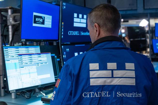 October 19, 2026, New York, New York, USA: A trader works on the trading floor of the New York Stock Exchange (NYSE) during opening hours in New York, NY on October 19, 2026. New York USA - ZUMAr339 20261019_znp_r339_001 Copyright: xLevxRadinx