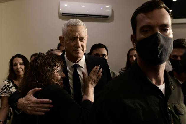 October 19, 2026, Ramat-Gan, Israel: Benny Gantz, chairman of Israel s Blue and White party, holds a press conference in Ramat Gan, Israel, October 19, 2026, during which he announces his withdrawal from the upcoming elections. Ramat-Gan Israel - ZUMAq101 20261019_zna_q101_070 Copyright: xTomerxNeubergx