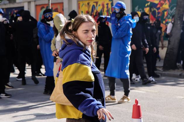 October 19, 2026, Tirana, AL: TIRANA, ALBANIA, OCTOBER 19, 2026: Demonstrators take part in student-led anti-government protests in Tirana as the mobilisation enters its seventh consecutive day. Protesters demand improved university conditions, government accountability and the resignation of Prime Minister Edi Rama. Tirana AL  - ZUMAq101 20261019_zna_q101_104 Copyright: xVlasovxSulajx