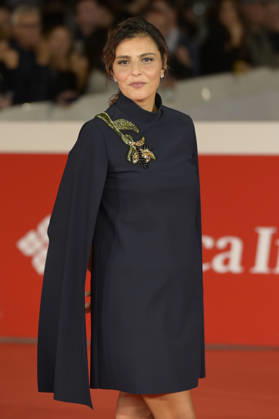 Entertainment Bilder des Tages #2 October 19, 2026, Rome, Italy: Irene Maiorino attends the red carpet Unita at the 2026 Rome Film Fest, held at the Auditorium Parco della Musica. Rome Italy - ZUMAs197 20261019_aaa_s197_330 Copyright: xMarioxCartellix