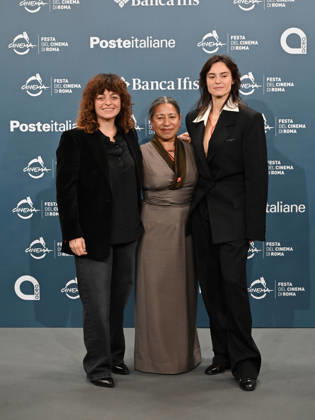 October 19, 2026, Rome, Italy: Marella Bombini (L) and Kunzom Thakuri (C) and Kasia Smutniak (R) attend the photocall of the movie Mustang during the 21st Rome Film Fest at Auditorium Parco della Musica Ennio Morricone. Rome Italy - ZUMAs197 20261019_aaa_s197_899 Copyright: xAntoninoxD™Espositox