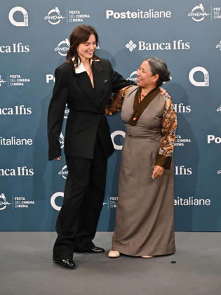 October 19, 2026, Rome, Italy: Kunzom Thakuri and Kasia Smutniak attend the Photocall for the film Mustang during the 2026 Rome Film Fest held at the Auditorium Parco della Musica. Rome Italy - ZUMAs197 20261019_aaa_s197_883 Copyright: xAntoninoxD™Espositox
