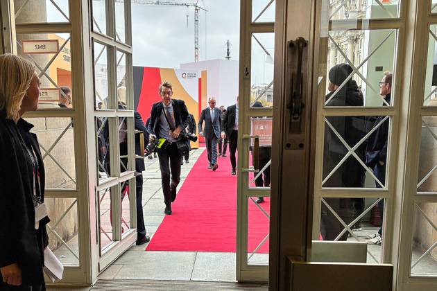 Berlin, Germany, October 20, 2026: ESMT Invest in Germany Summit—Chancellor Friedrich Merz (CDU) arrives Copyright: xdtsxNachrichtenagenturx dts_140001