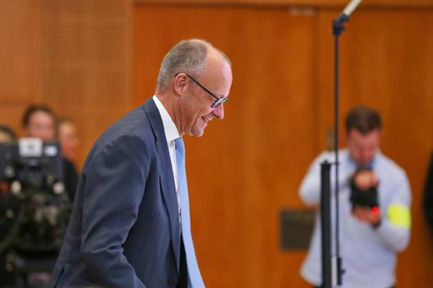 Berlin, Germany, October 20, 2026: ESMT Invest in Germany Summit—Chancellor Friedrich Merz (CDU) arrives Copyright: xdtsxNachrichtenagenturx dts_140004