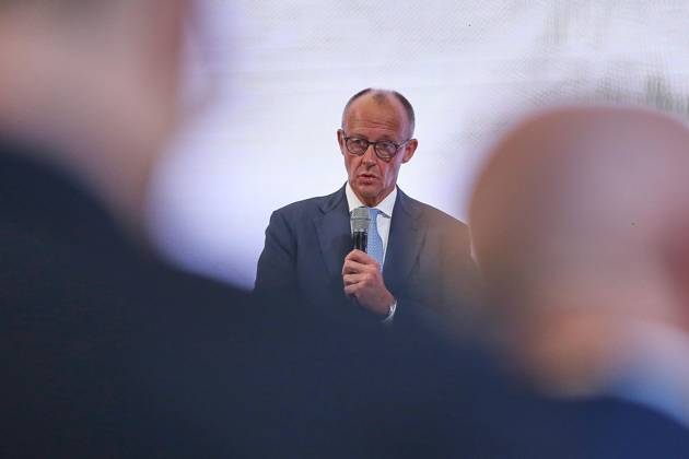 Berlin, Germany, October 20, 2026 ESMT Invest in Germany Summit Federal Chancellor Friedrich Merz, CDU Copyright: xdtsxNachrichtenagenturx dts_140011