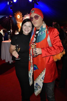 Gast and Julian F. M. Stoeckel at the 2026 European Future Award ceremony at the Tipi am Kanzleramt in Berlin, October 19, 2026 Foto:xM.xBehrensx xFuturexImagex future_6046