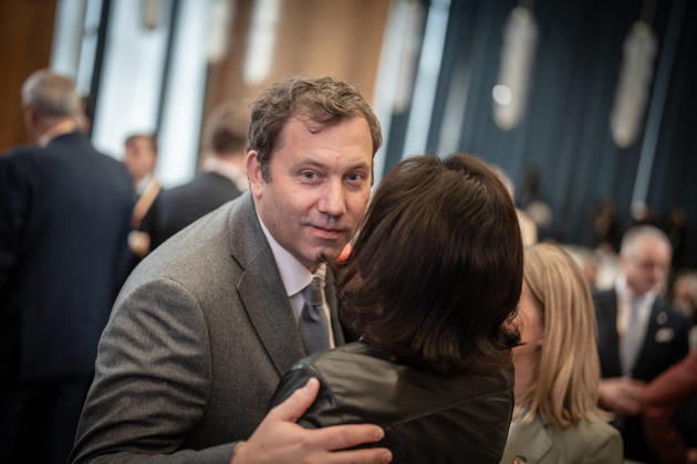 Lars Klingbeil welcomes Dorothee Bär to the Invest in Germany Summit 2026 at the ESMT European School of Management and Technology in Berlin, Berlin, Germany; ESMT Berlin
