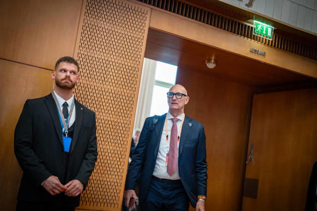 Timotheus Höttges, CEO of Deutsche Telekom AG, at the Invest in Germany Summit 2026 at the ESMT European School of Management and Technology in Berlin, Berlin, Germany; ESMT Berlin