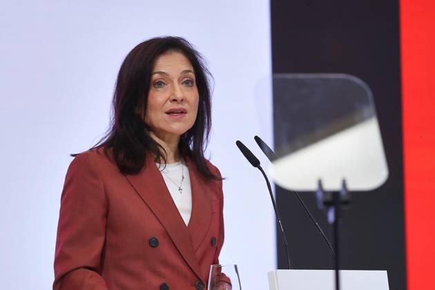Berlin, Germany, October 20, 2026 ESMT Invest in Germany Summit Federal Minister of Economic Affairs and Energy Katherina Reiche, CDU Copyright: xdtsxNachrichtenagenturx dts_140068