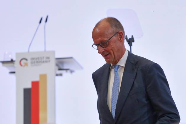 Berlin, Germany, October 20, 2026 ESMT Invest in Germany Summit Federal Chancellor Friedrich Merz, CDU Copyright: xdtsxNachrichtenagenturx dts_140069
