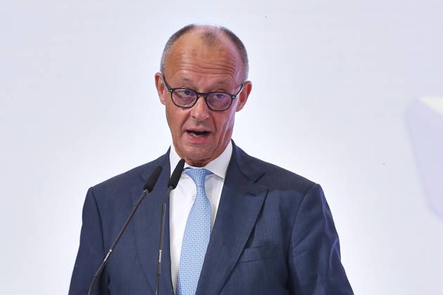 Berlin, Germany, October 20, 2026 ESMT Invest in Germany Summit Federal Chancellor Friedrich Merz, CDU Copyright: xdtsxNachrichtenagenturx dts_140061