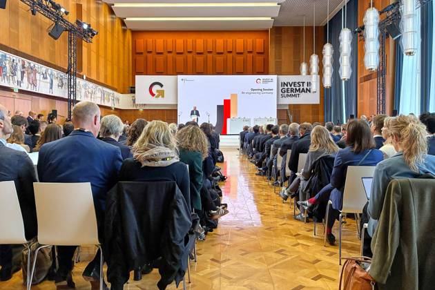 Berlin, Germany, October 20, 2026: ESMT Invest in Germany Summit—Chancellor Friedrich Merz (CDU) delivers the opening address Copyright: xdtsxNachrichtenagenturx dts_140015
