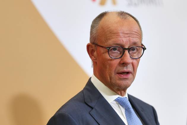 Berlin, Germany, October 20, 2026 ESMT Invest in Germany Summit Chancellor Friedrich Merz, CDU Copyright: xdtsxNachrichtenagenturx dts_140074