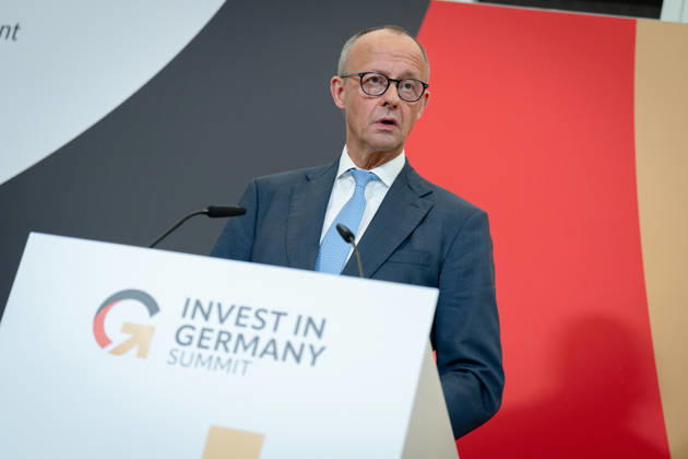 Invest in Germany Summit, Berlin, ESMT Invest in Germany Summit, Berlin, ESMT, Friedrich Merz, Federal Chancellor Berlin Berlin GER