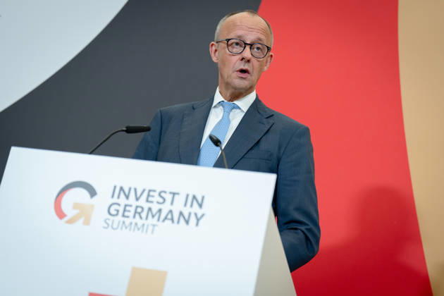 Invest in Germany Summit, Berlin, ESMT Invest in Germany Summit, Berlin, ESMT, Friedrich Merz, Federal Chancellor Berlin Berlin GER