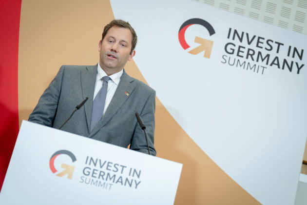 Invest in Germany Summit, Berlin, ESMT Invest in Germany Summit, Berlin, ESMT, Lars Klingbeil, Federal Minister of Finance Berlin Berlin GER