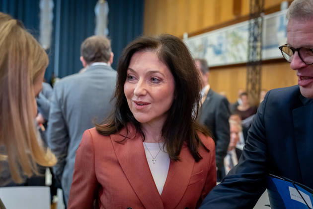 Invest in Germany Summit, Berlin, ESMT Invest in Germany Summit, Berlin, ESMT, Katherina Reiche, Federal Minister for Economic Affairs Berlin Berlin GER