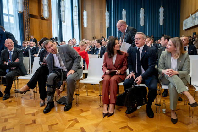 Invest in Germany Summit, Berlin, ESMT Invest in Germany Summit, Berlin, ESMT, Friedrich Merz, Federal Chancellor Katherina Reiche, Federal Minister of Economic Affairs Lars Klingbeil, Federal Minister of Finance Steffen Bilger, Federal Minister of Transportation Dorothee Bär, Federal Minister of Research Verena