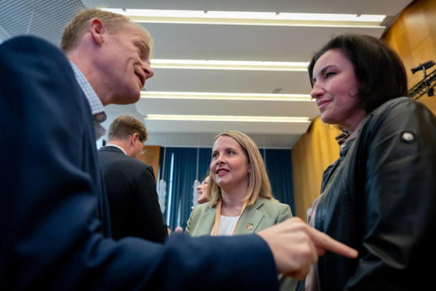 Invest in Germany Summit, Berlin, ESMT Invest in Germany Summit, Berlin, ESMT, Verena Hubertz, Federal Minister of Construction Berlin Berlin GER