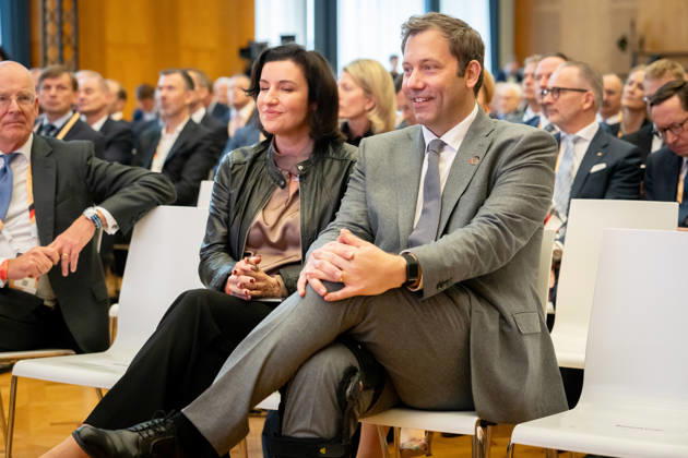 Invest in Germany Summit, Berlin, ESMT Invest in Germany Summit, Berlin, ESMT, Lars Klingbeil, Federal Minister of Finance Dorothee Bär, Federal Minister of Research Berlin Berlin GER