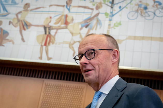 Invest in Germany Summit, Berlin, ESMT Invest in Germany Summit, Berlin, ESMT, Friedrich Merz, Federal Chancellor Berlin Berlin GER
