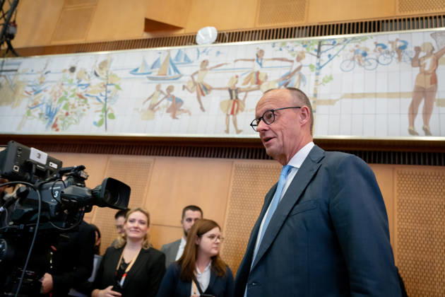 Invest in Germany Summit, Berlin, ESMT Invest in Germany Summit, Berlin, ESMT, Friedrich Merz, Federal Chancellor Berlin Berlin GER