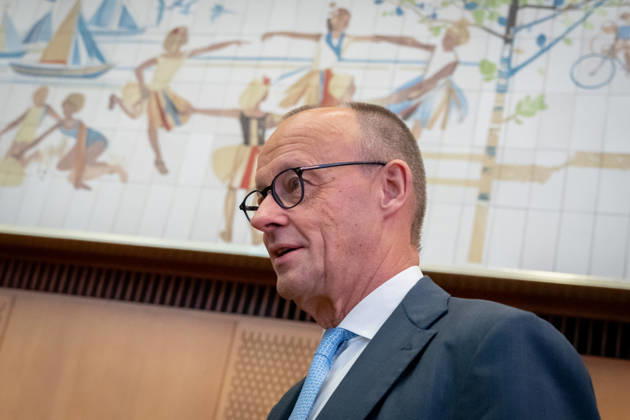 Invest in Germany Summit, Berlin, ESMT Invest in Germany Summit, Berlin, ESMT, Friedrich Merz, Federal Chancellor Berlin Berlin GER