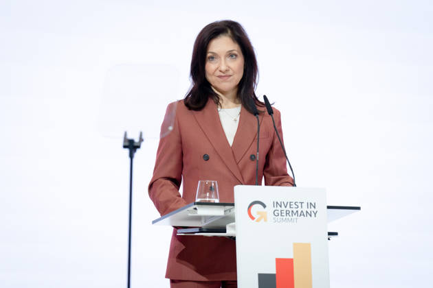 Invest in Germany Summit, Berlin, ESMT Invest in Germany Summit, Berlin, ESMT, Katherina Reiche, Federal Minister for Economic Affairs Berlin Berlin GER