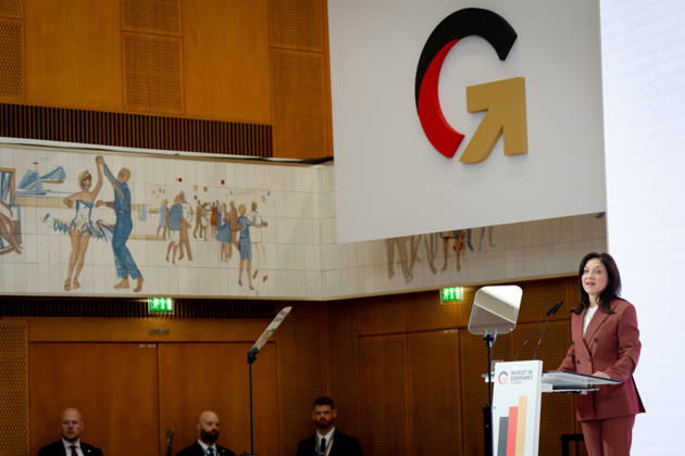 Invest in Germany Summit, Berlin, ESMT Invest in Germany Summit, Berlin, ESMT, Katherina Reiche, Federal Minister for Economic Affairs Berlin Berlin GER