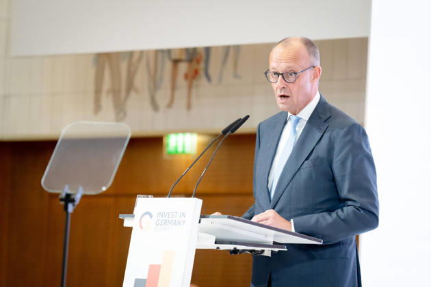 Invest in Germany Summit, Berlin, ESMT Invest in Germany Summit, Berlin, ESMT, Friedrich Merz, Federal Chancellor Berlin Berlin GER