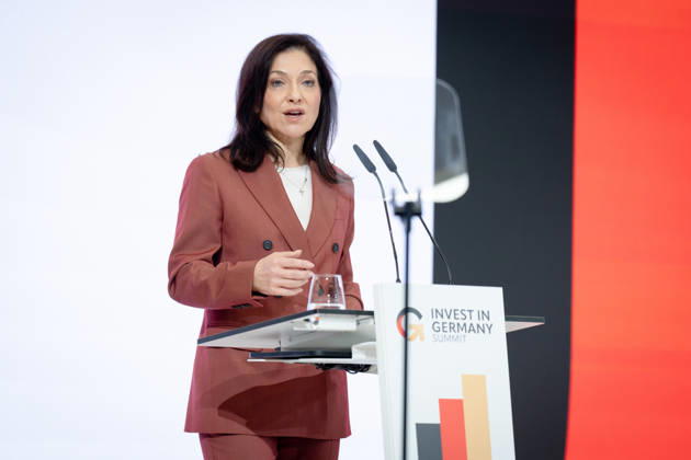 Invest in Germany Summit, Berlin, ESMT Invest in Germany Summit, Berlin, ESMT, Katherina Reiche, Federal Minister for Economic Affairs Berlin Berlin GER