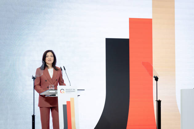 Invest in Germany Summit, Berlin, ESMT Invest in Germany Summit, Berlin, ESMT, Katherina Reiche, Federal Minister for Economic Affairs Berlin Berlin GER